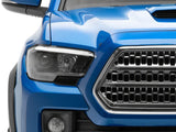 Raxiom 16-23 Toyota Tacoma Axial Series OE Replacement Headlights- Black Housing- Clear Lens - TT26262