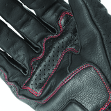 Speed and Strength Twist of Fate Leather Gloves Black/Red - Small - 892320