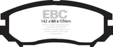 EBC 04-06 Hyundai Tiburon 2.7 6 speed Redstuff Front Brake Pads - DP31755C