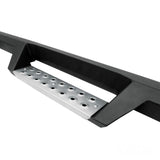 Westin 04-13 Chevy Silverado 1500 Crew Cab HDX Stainless Drop Nerf Step Bars - Textured Black - 56-119552