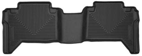 Husky Liners 05-14 Toyota Tacoma Crew Cab Pickup X-Act Contour Black 2nd Seat Floor Liner - 53801
