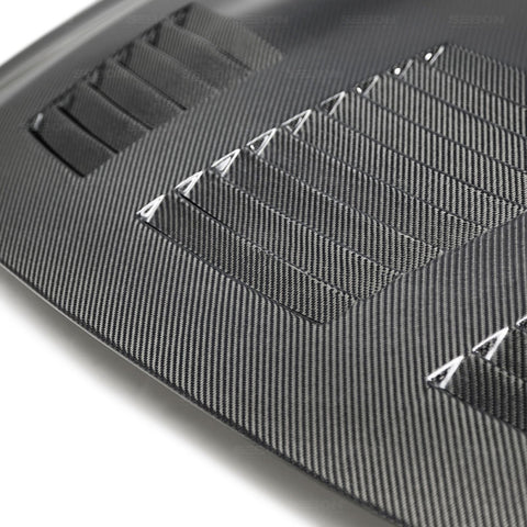 Seibon 09-12 Nissan GTR R35 GT-Style Carbon Fiber Hood - HD0910NSGTR-GT