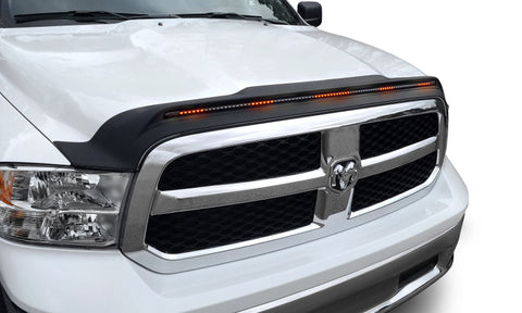 AVS 19-22 RAM 1500 Classic / 09-18 Dodge RAM 1500 (Excl. Sport/Rebel) Aeroskin Lightshield Pro - Blk - 953004