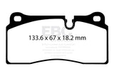 EBC 2018+ BMW M2 Competition 3.0TT Bluestuff Rear Brake Pads - DP52425NDX
