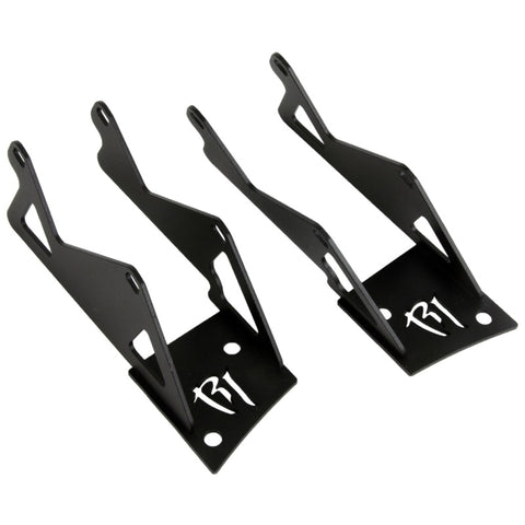 Rigid Industries Jeep JK - Double A-Pillar Mount - Mounts 2 sets of Dually/D2 - 40335