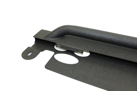 Fishbone Offroad 07-18 Jeep Wrangler JK 4 Door Rubicon Steel Rock Slider - Black Textured Powdercoat - FB23011