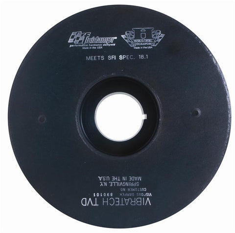 Fluidampr 6.6L GM Duramax 2001-2005 Steel Externally Balanced Damper - 890101