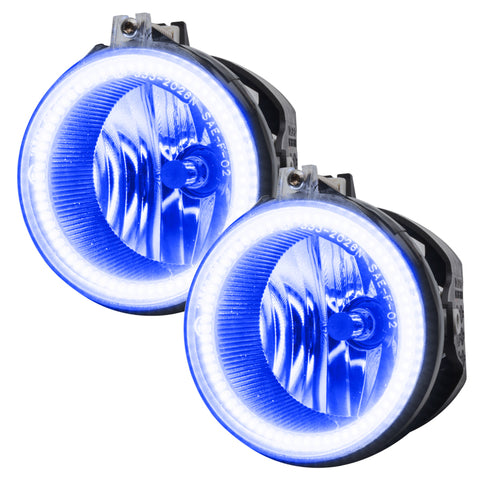 Oracle 06-10 Jeep Commander LED Fog Light Halo Kit - Blue - 1137-002