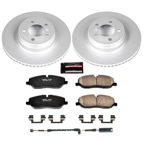 Power Stop 06-09 Land Rover Range Rover Front Z23 Evolution Sport Coated Brake Kit - CRK5419