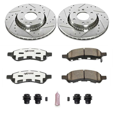 Power Stop 06-07 Buick Rainier Front Z26 Street Warrior Brake Kit - K2059-26