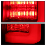 Spyder 09-14 Ford F150 V2 Light Bar LED Tail Lights - Blk Smoke (ALT-YD-FF15009V2-LBLED-BSM) - 5084217