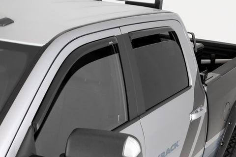 AVS 13-18 Ford Escape Ventvisor In-Channel Front & Rear Window Deflectors 4pc - Smoke - 194383
