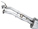 AWE Tuning 16-22 Toyota Tacoma 0FG Cat-Back Exhaust w/ BashGuard - Dual Chrome Silver Tips - 3015-32826
