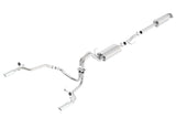 Borla 15-16 Ford F-150 3.5L EcoBoost Ext. Cab Std. Bed Catback Exhaust S-Type Single Split Rear Exit - 140615