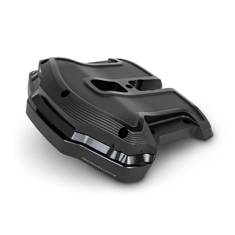 Performance Machine Race Series Rocker Box Covers - Black Ops - 0177-2084-SMB