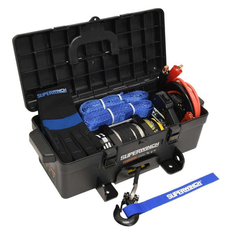 Superwinch 4000 LBS 12V DC 3/16in x 50ft Synthetic Rope Winch2Go - 1140232