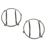 Rugged Ridge 07-18 Jeep Wrangler JK Textured Black Headlight Euro Guards - 11230.11