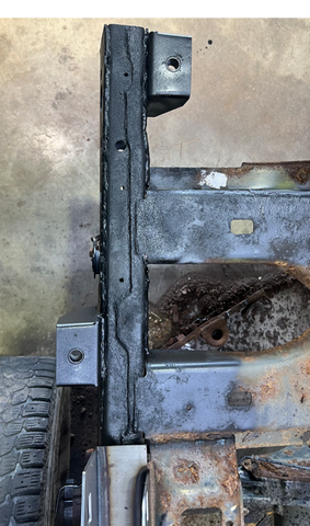 Rust Buster 2004-2012 Chevy Colorado / GMC Canyon Crew Cab Rear Frame Section - Right - RB7501R