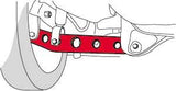 SPC Performance 02-06 Honda CR-V/Acura RSX/03-10 Element Silver Anodized Rear Lower Control Arms - 69400