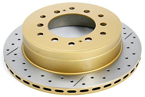 DBA 03-09 Lexus GX470 Rear Drilled & Slotted Street Series Rotor - 793X