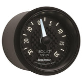 Autometer GT Series 52mm Mechanical 30 In Hg/20 psi Vacuum/Boost Gauge - 8001