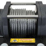 Superwinch 3500 LBS 12V DC 7/32 in x 32 ft Steel Rope Terra 3500 Winch - Gray Wrinkle - 1135260