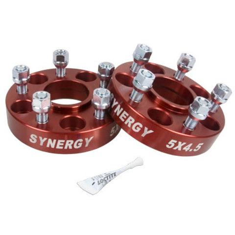Synergy Jeep Hub Centric Wheel Spacers 5x4.5-1.75in Width 1/2-20 UNF Stud Size - 4113-5-45-H