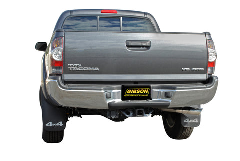 Gibson 13-15 Toyota Tacoma Pre Runner 4.0L 2.5in Cat-Back Single Exhaust - Stainless - 618811