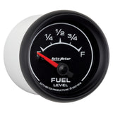 AutoMeter Gauge Fuel Level 2-1/16in. 240 Ohm(e) to 33 Ohm(f) Elec Es - 5916