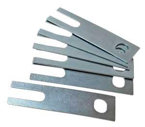 SPC Performance Chevrolet Corvette 1/16in. Rear Shim (6 Per Package) (Rear Toe Adjustment) - 47172