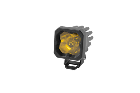 Diode Dynamics Stage Series C1 LED Pod Pro - Yellow Spot Standard ABL Each - DD6468S