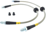 StopTech 2013-2014 Ford Focus ST Stainless Steel Rear Brake Lines - 950.61513