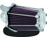 Performance Machine Fast Air Intake Solution - Chrome - 0206-2049-CH