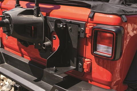Rampage 2007-2019 Jeep Wrangler(JL) Offroad Jack Mount - Black - 86690