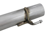 aFe MACH Force-Xp 3in to 2-1/2in Stainless Steel Axle-Back Exhaust Carbon - 15-17 Volkswagen GTI - 49-36417-C