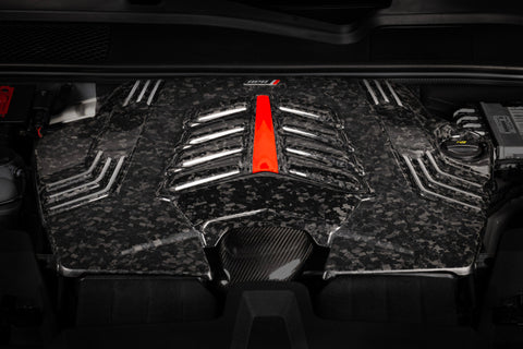 APR 19-26 Porsche Cayenne Engine Cover - Forged Carbon Fiber - MS100257