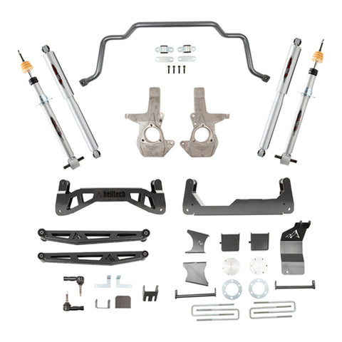 Belltech 16-18 Chevrolet Silverado / GMC Sierra 1500 4WD 7-9in Suspension Lift Kit w/ Shocks - 150203TPS
