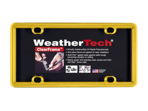 WeatherTech ClearFrame - Golden Yellow - 8ALPCF17
