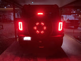 Oracle LED Illuminated Wheel Ring 3rd Brake Light - Red - 4211-003