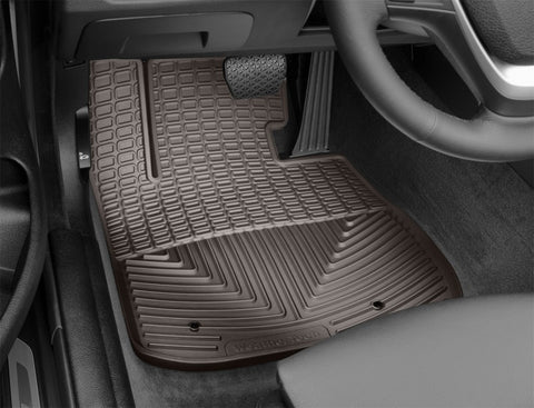 WeatherTech 2014+ BMW 4-Series Front Rubber Mats - Cocoa - W360CO
