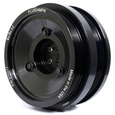 Fluidampr Ford PowerStroke 6.0L Dual Alternator Steel Externally Balanced Damper - 870211