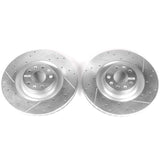 Power Stop 09-10 Audi A6 Quattro Front Evolution Drilled & Slotted Rotors - Pair - EBR824XPR