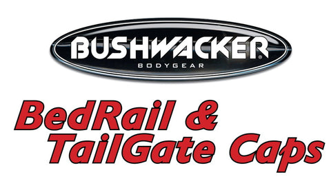 Bushwacker 02-08 Dodge Ram 1500 Fleetside Bed Rail Caps 96.0in Bed - Black - 58511