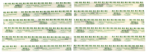 Clevite Plastigage Green Plastigage - 12 Pack - MPG1