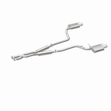MagnaFlow 10-12 Cadillac CTS V6 3.0L (Exc AWD) Dual Split Rear Exit Stainless Cat Back Perf Exhaust - 15136