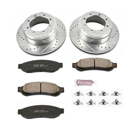 Power Stop 05-10 Ford F-350 Super Duty Rear Z23 Evolution Sport Brake Kit - K4593