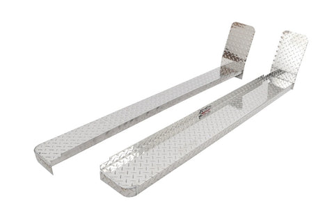 Dee Zee 99-13 Chevrolet Silverado Running Board Cab Section RegCab Brite-Tread Aluminum - DZ1051