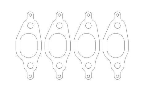 Cometic VW 1.8L 8V 77-99 Exhaust Set .030 inch MLS Head Gasket 1.060 inch X 1.480 inch Port - C4163-030