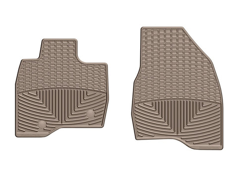WeatherTech 2015+ Ford Explorer Front Rubber Mats - Tan - W344TN