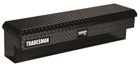 Tradesman Aluminum Side Bin Truck Tool Box (48in.) - Black - 79748
